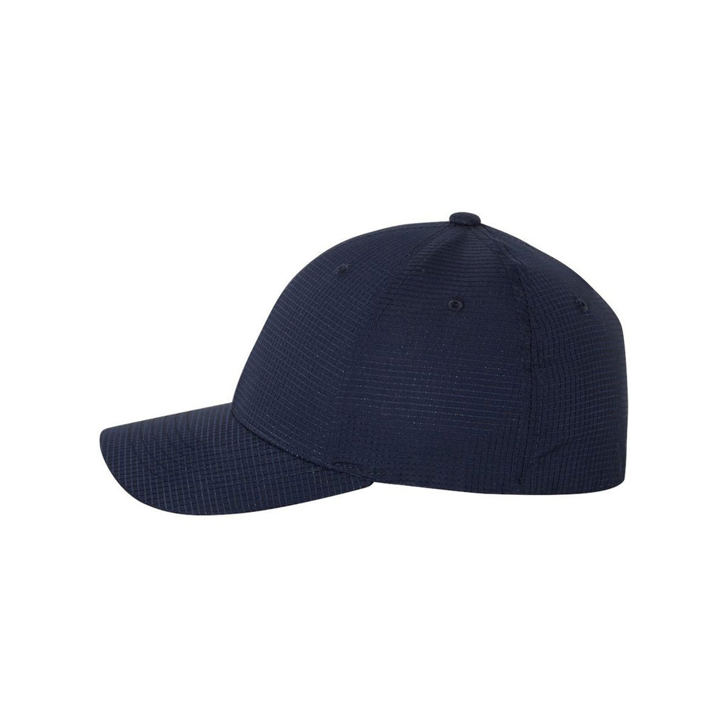Flexfit Navy Hydro Grid Stretch Cap