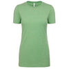 Next Level Women's Apple Green CVC Crew Tee