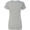 Next Level Women's Dark Heather Grey CVC Crew Tee