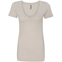 Next Level Women's Silk CVC Deep V Tee