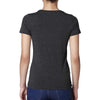 Next Level Women's Vintage Black Triblend Crew