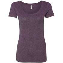 Next Level Women's Vintage Purple Triblend Scoop Tee