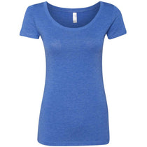 Next Level Women's Vintage Royal Triblend Scoop Tee