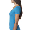 Next Level Women's Vintage Turquoise Triblend Scoop Tee