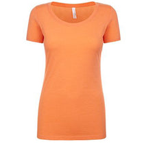 Next Level Women's Vintage Light Orange Triblend Scoop Tee