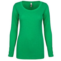 Next Level Women's Envy Triblend Long-Sleeve Scoop Tee