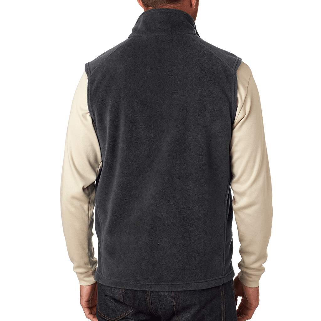 Columbia Men's Charcoal Grey Steens Mountain Fleece Vest