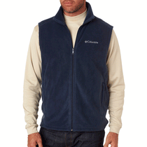 Columbia Men's Navy Steens Mountain Fleece Vest