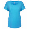 Next Level Women's Vintage Turquoise Triblend Dolman