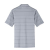 Nike Men's Dark Grey/Anthracite Dri-FIT Short Sleeve Fade Stripe Polo