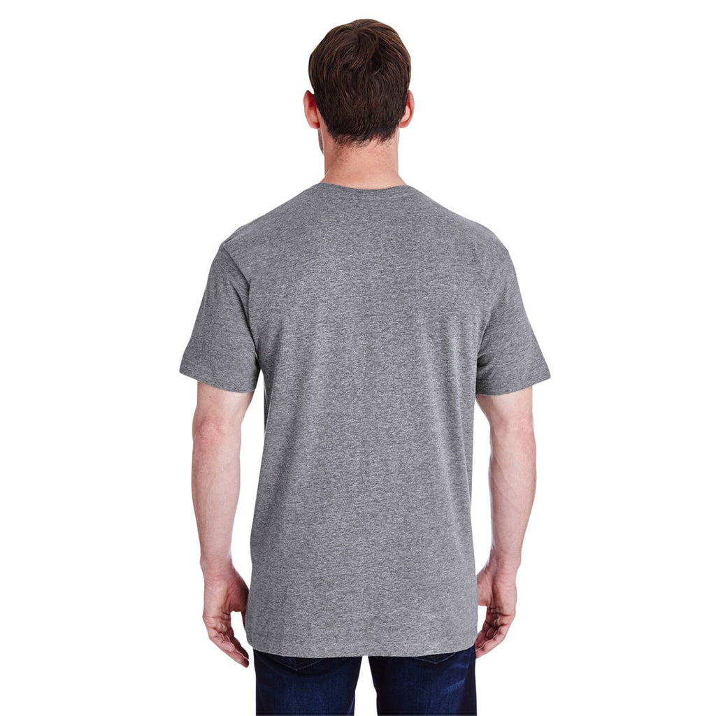 LAT Men's Granite Heather Fine Jersey T-Shirt