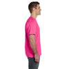 LAT Men's Hot Pink Fine Jersey T-Shirt
