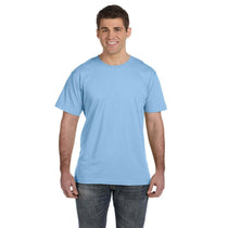 LAT Men's Light Blue Fine Jersey T-Shirt