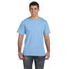 LAT Men's Light Blue Fine Jersey T-Shirt
