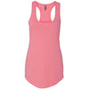 Next Level Women's Hot Pink Terry Racerback Tank