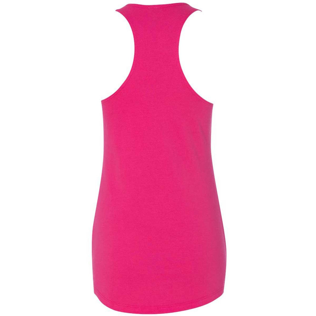 Next Level Women's Raspberry Terry Racerback Tank