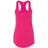 Next Level Women's Raspberry Terry Racerback Tank