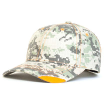 Pacific Headwear Military Green/Orange Digital True Timber Hook-And-Loop