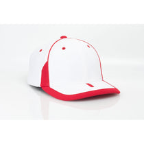 Pacific Headwear White/Red Universal M2 Performance Sideline Cap