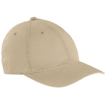 Flexfit Khaki Garment-Washed Twill Cap