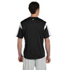 Russell Athletic Men's Black/White Short-Sleeve Performance T-Shirt