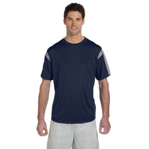 Russell Athletic Men's Navy/Steel Short-Sleeve Performance T-Shirt