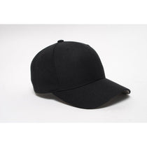 Pacific Headwear Black Snapback Adjustable Wool Cap