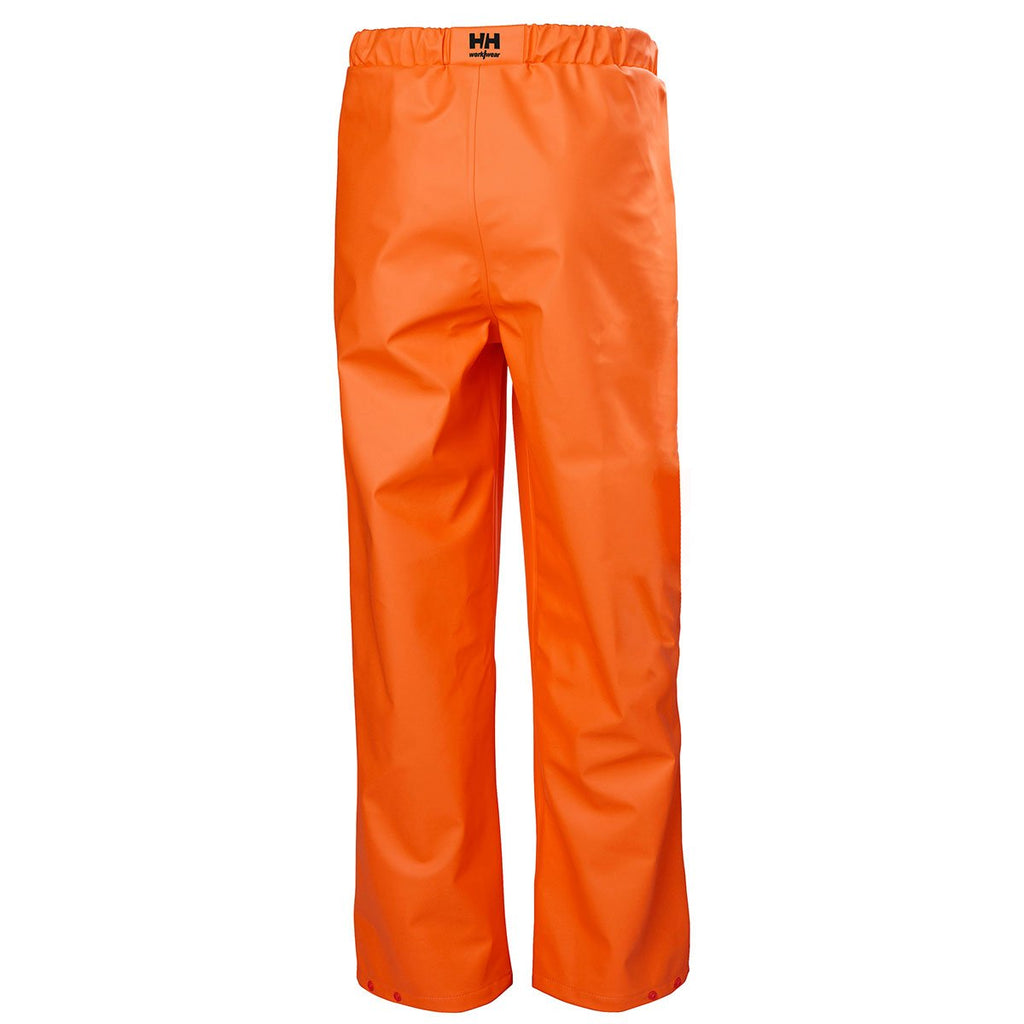 Helly Hansen Men's Black/Orange Gale Rain Pant