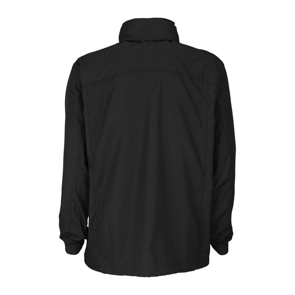Vantage Men's Black Full-Zip Lightweight Hooded Jacket