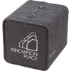 Leed's Black Fortune Fabric Bluetooth Speaker