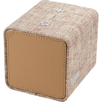 Leed's Tan Fortune Fabric Bluetooth Speaker