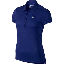 Nike Women's Deep Royal Blue/Metallic Silver Precision Heather Polo