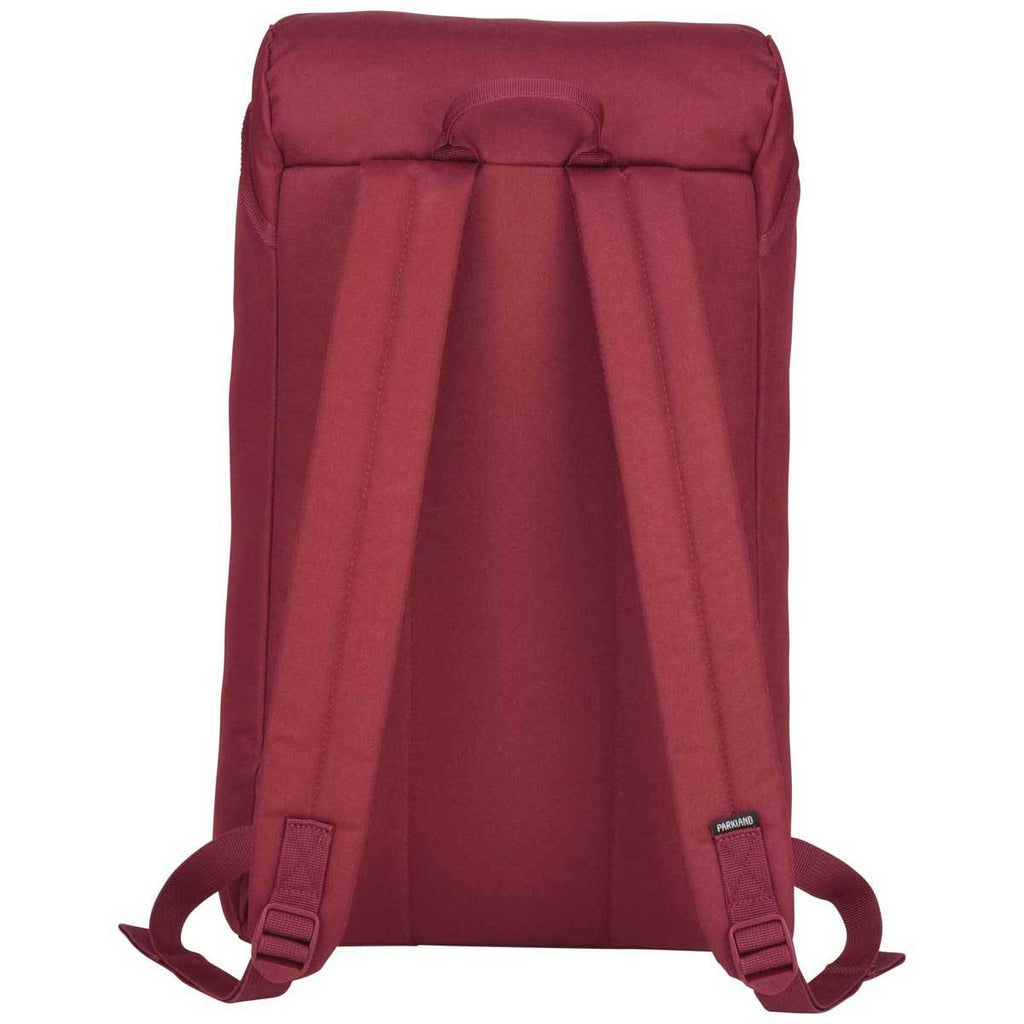 Parkland Maroon Westport 15" Computer Backpack