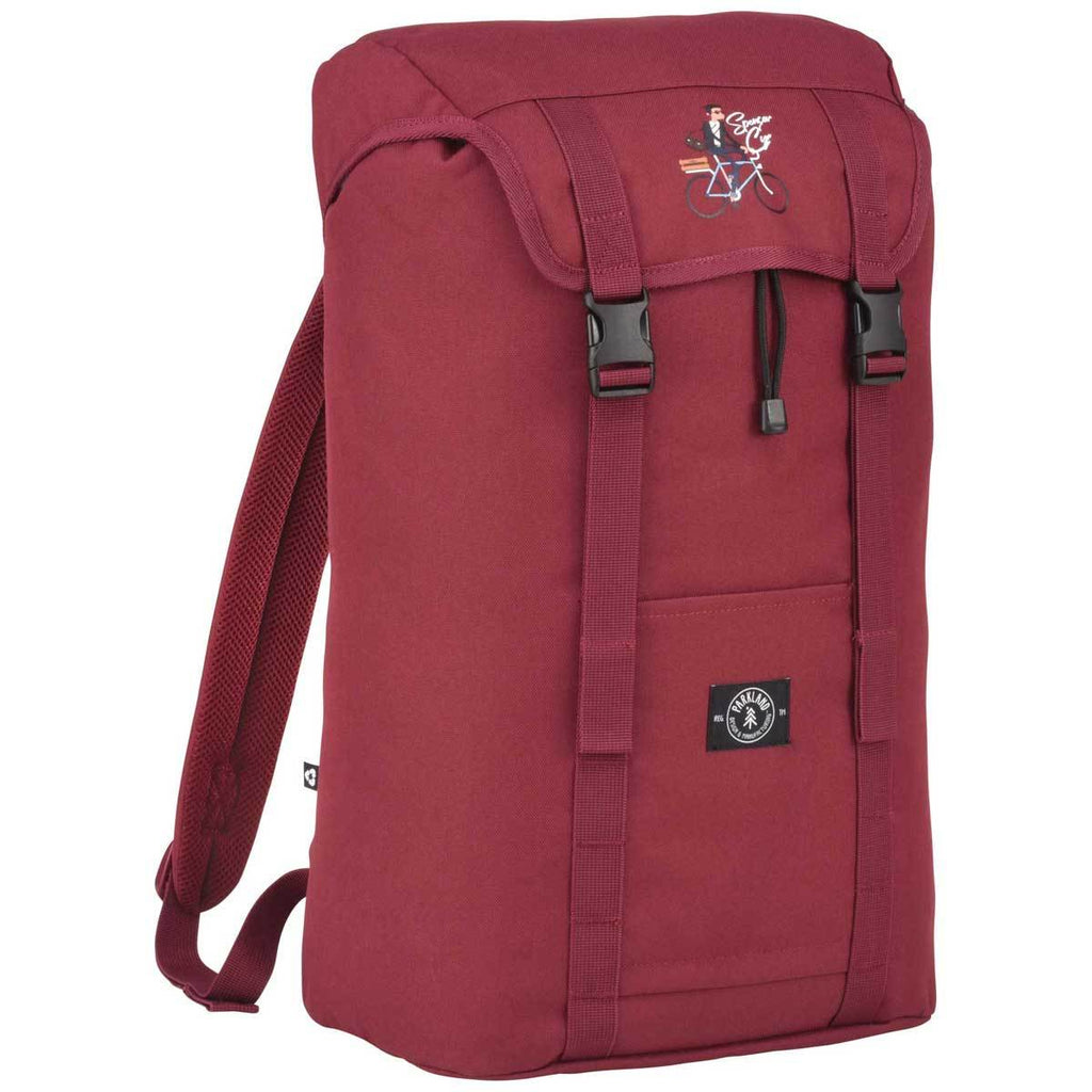 Parkland Maroon Westport 15" Computer Backpack