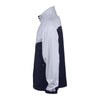 Vantage Men's Navy/Silver Air-Block Softshell Jacket
