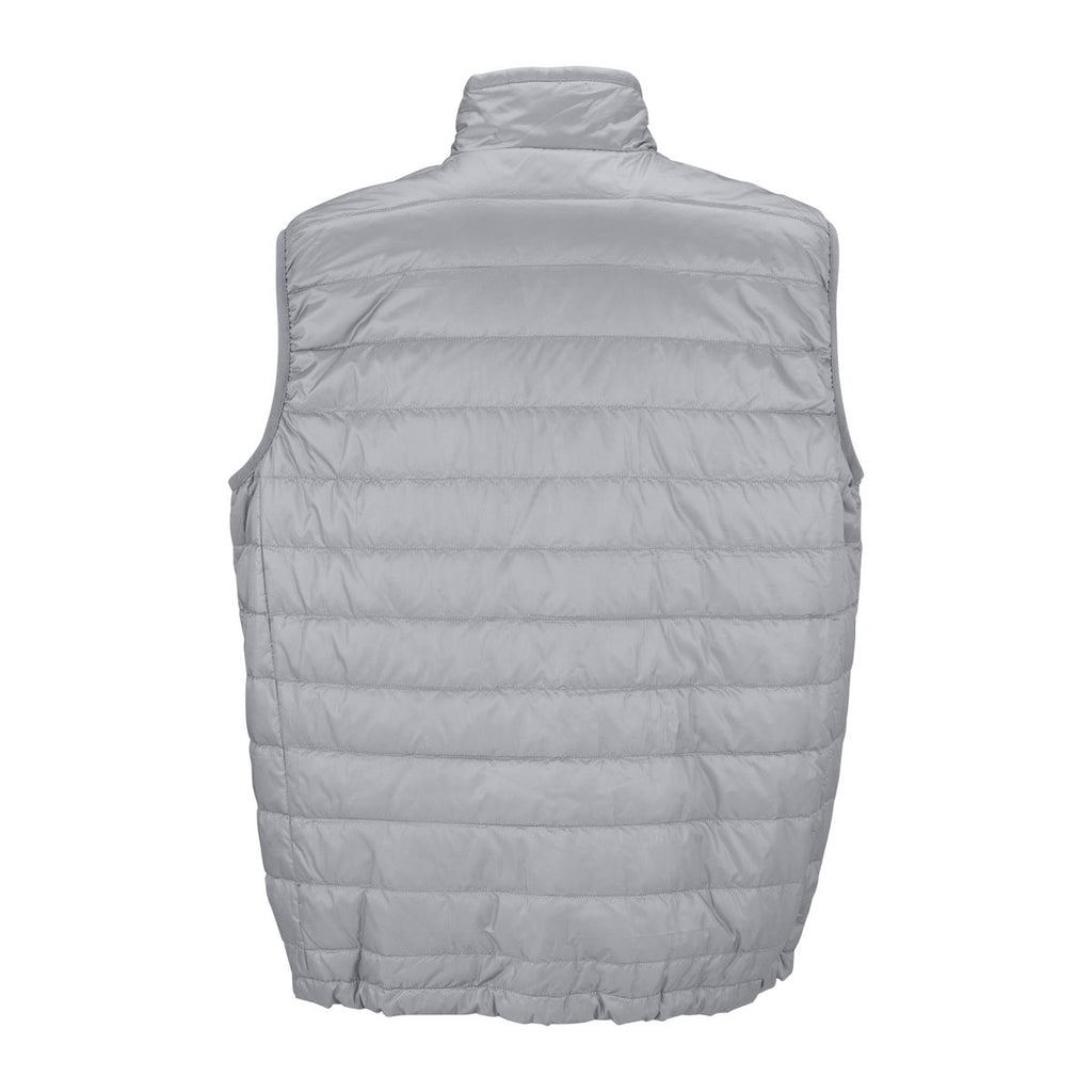 Vantage Men's Grey Apex Compressible Quilted Vest