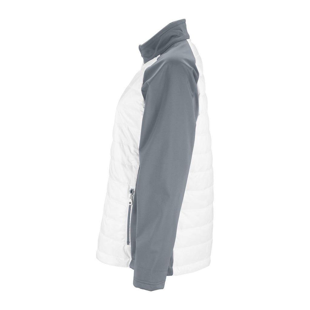 Vantage Women's White/Grey Hybrid Jacket