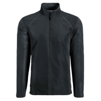 Landway Men's Black Full Zip Vapor Windbreaker