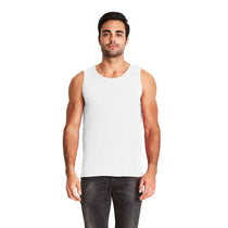 Next Level Men's White Power Tank