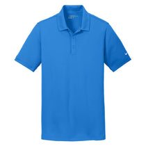 Nike Men's Light Blue Dri-FIT Solid Icon Pique Polo