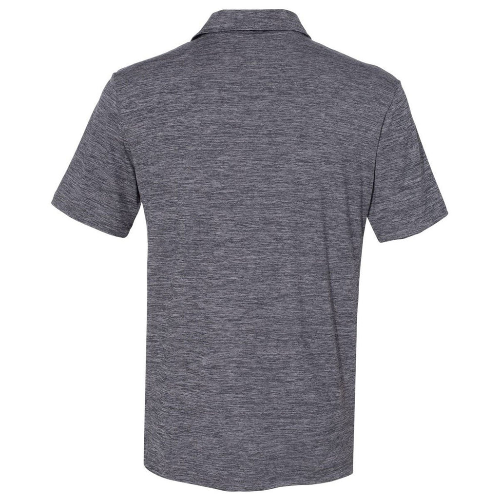 Weatherproof Men's Light Grey/Black Cool Last Two-Tone Luxe Sport Shirt