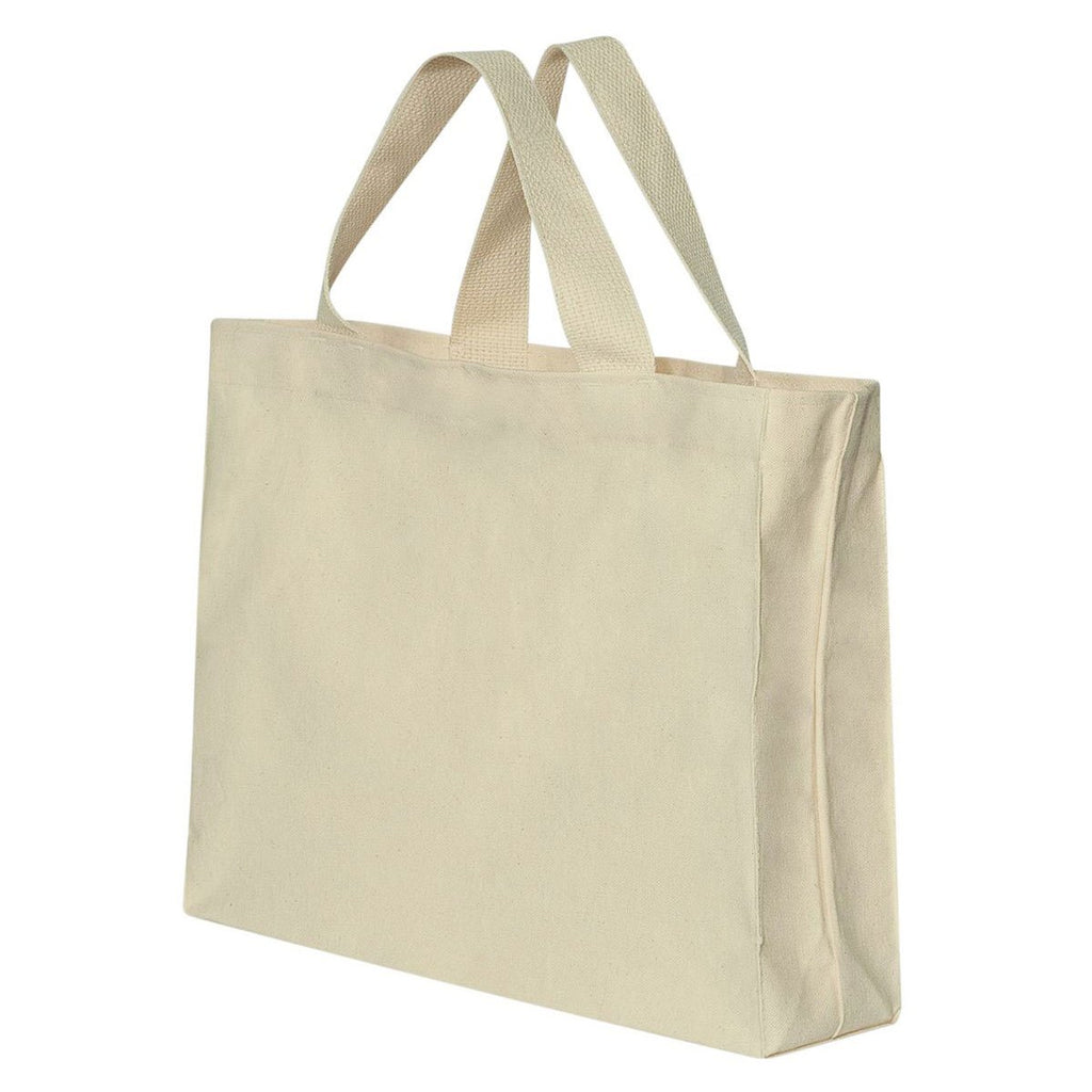 Bayside Natural USA-Made Medium Gusset Tote