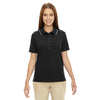 Extreme Women's Black Edry Needle-Out Interlock Polo