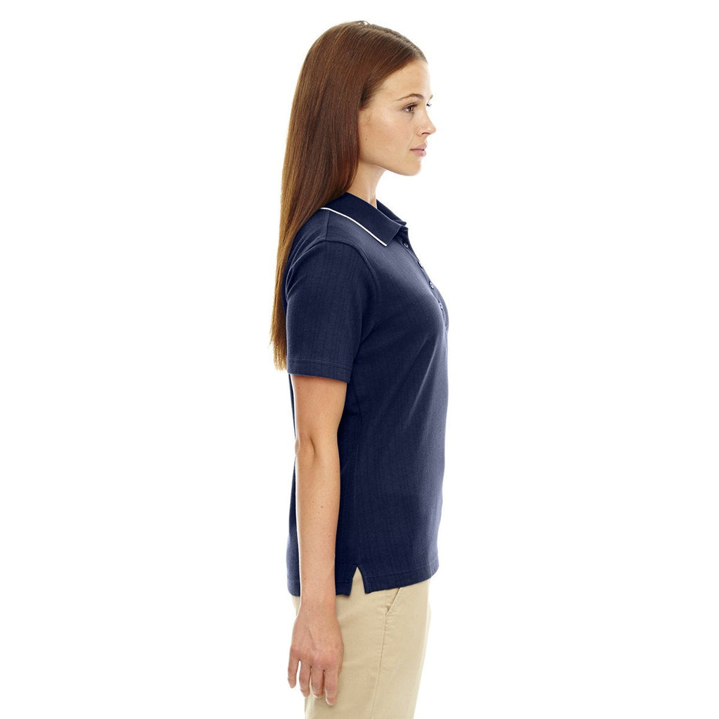 Extreme Women's Classic Navy Edry Needle-Out Interlock Polo