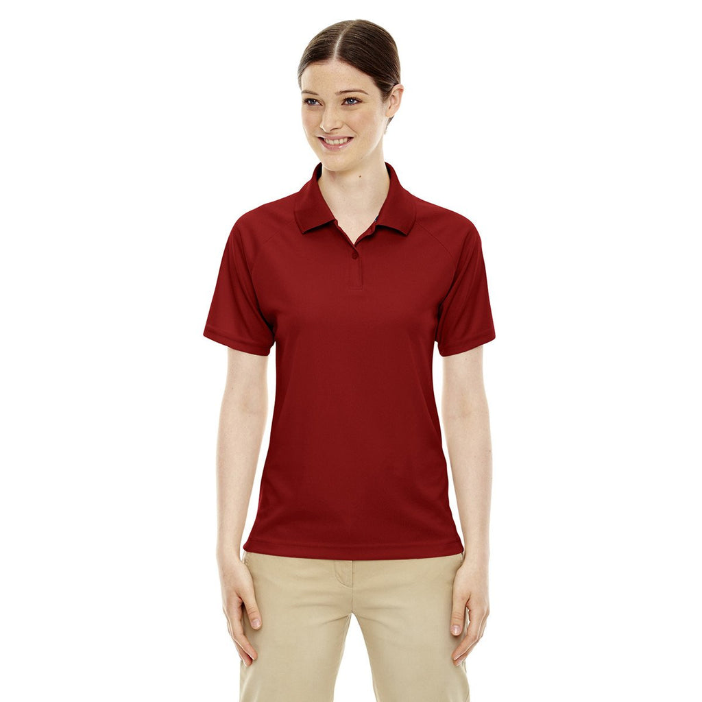 Extreme Women's Classic Red Eperformance Pique Polo