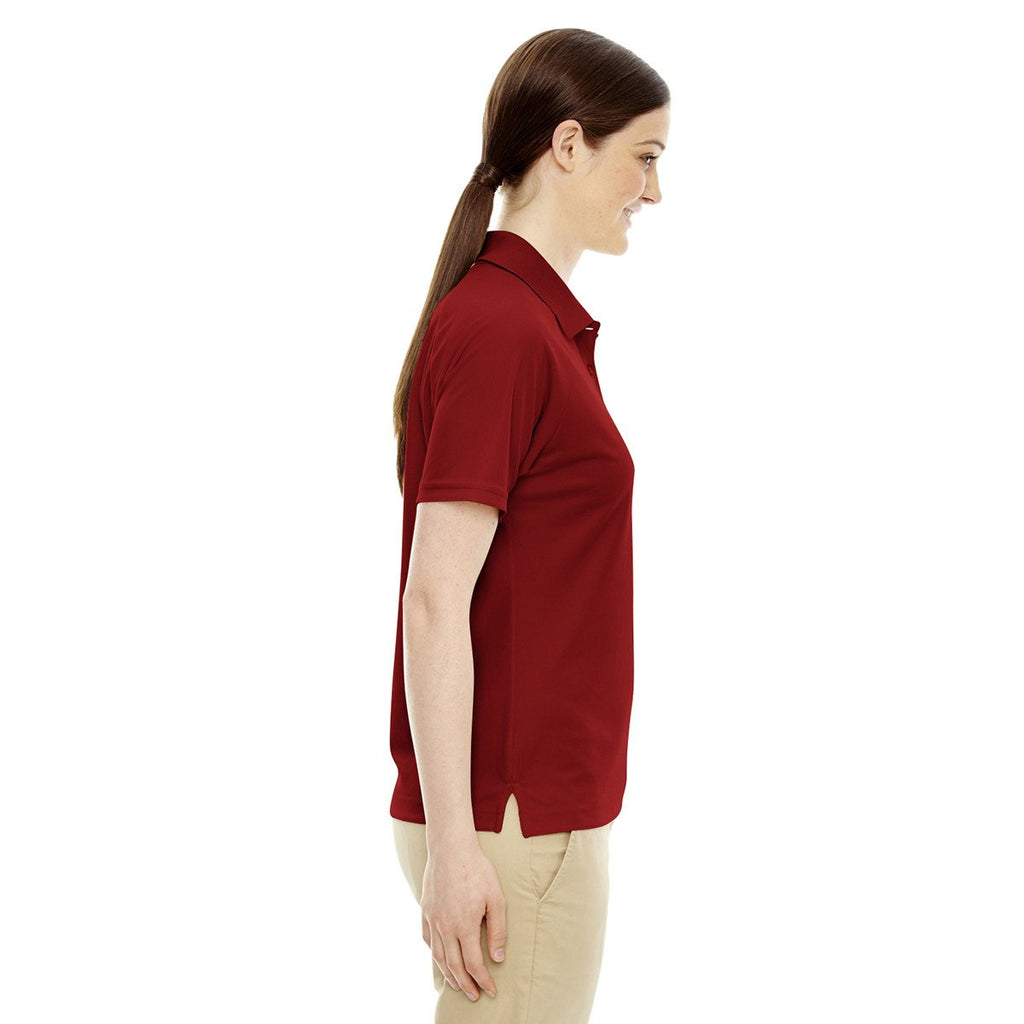 Extreme Women's Classic Red Eperformance Pique Polo