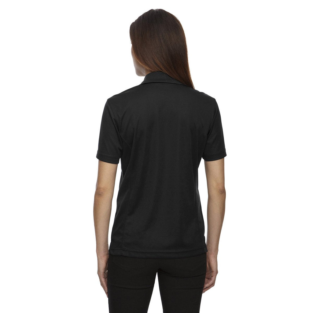 Extreme Women's Black Eperformance Jacquard Pique Polo