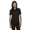 Extreme Women's Black Eperformance Jacquard Pique Polo