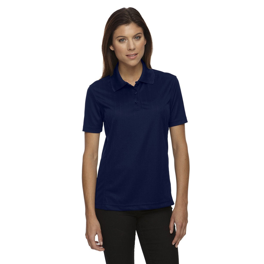 Extreme Women's Classic Navy Eperformance Jacquard Pique Polo