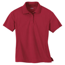 Extreme Women's Classic Red Eperformance Jacquard Pique Polo